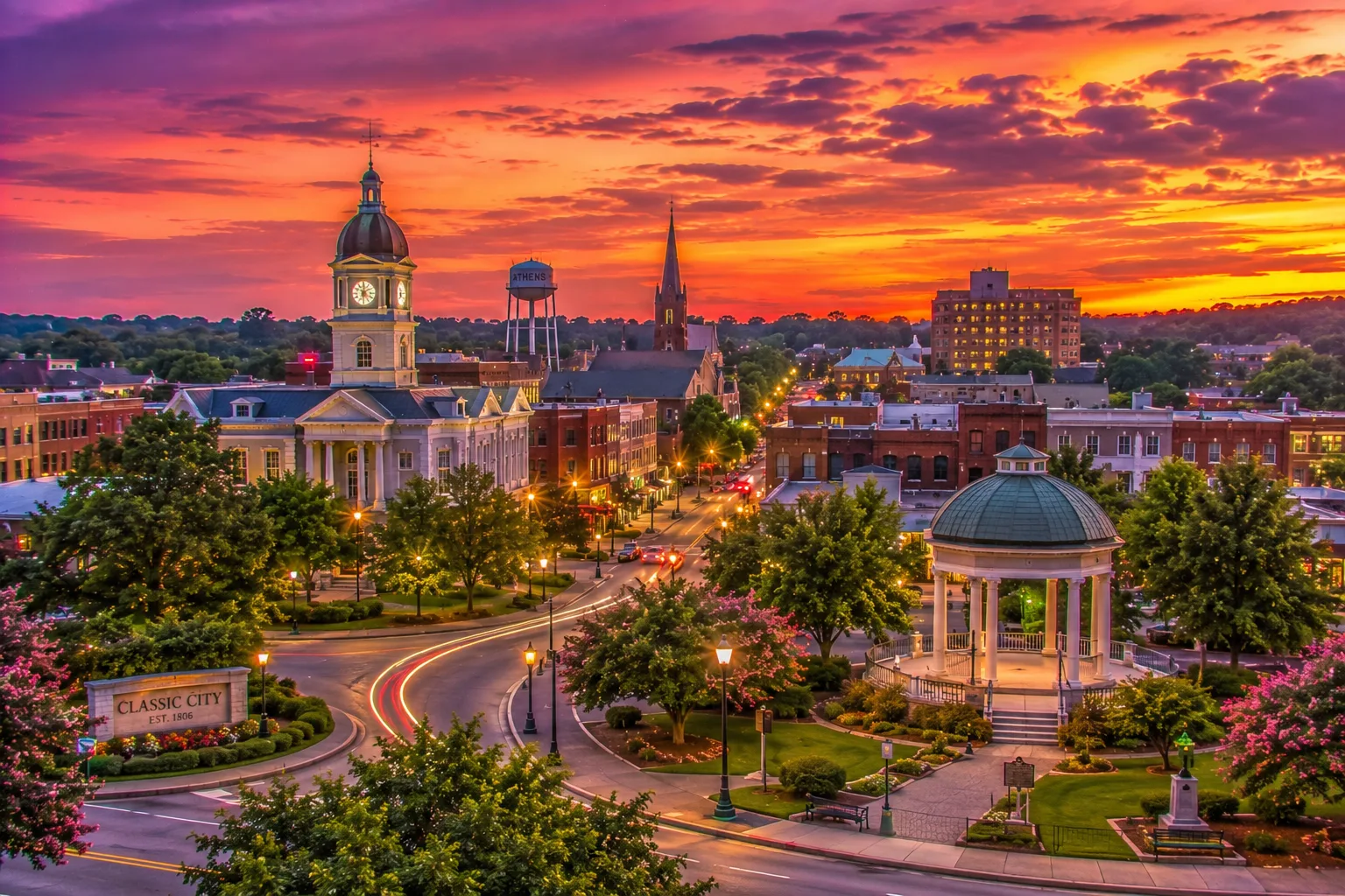 Downtown Athens, Georgia