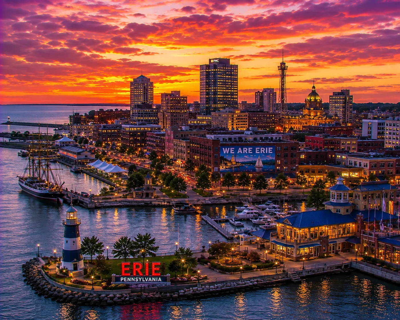 Downtown Erie, Pennsylvania