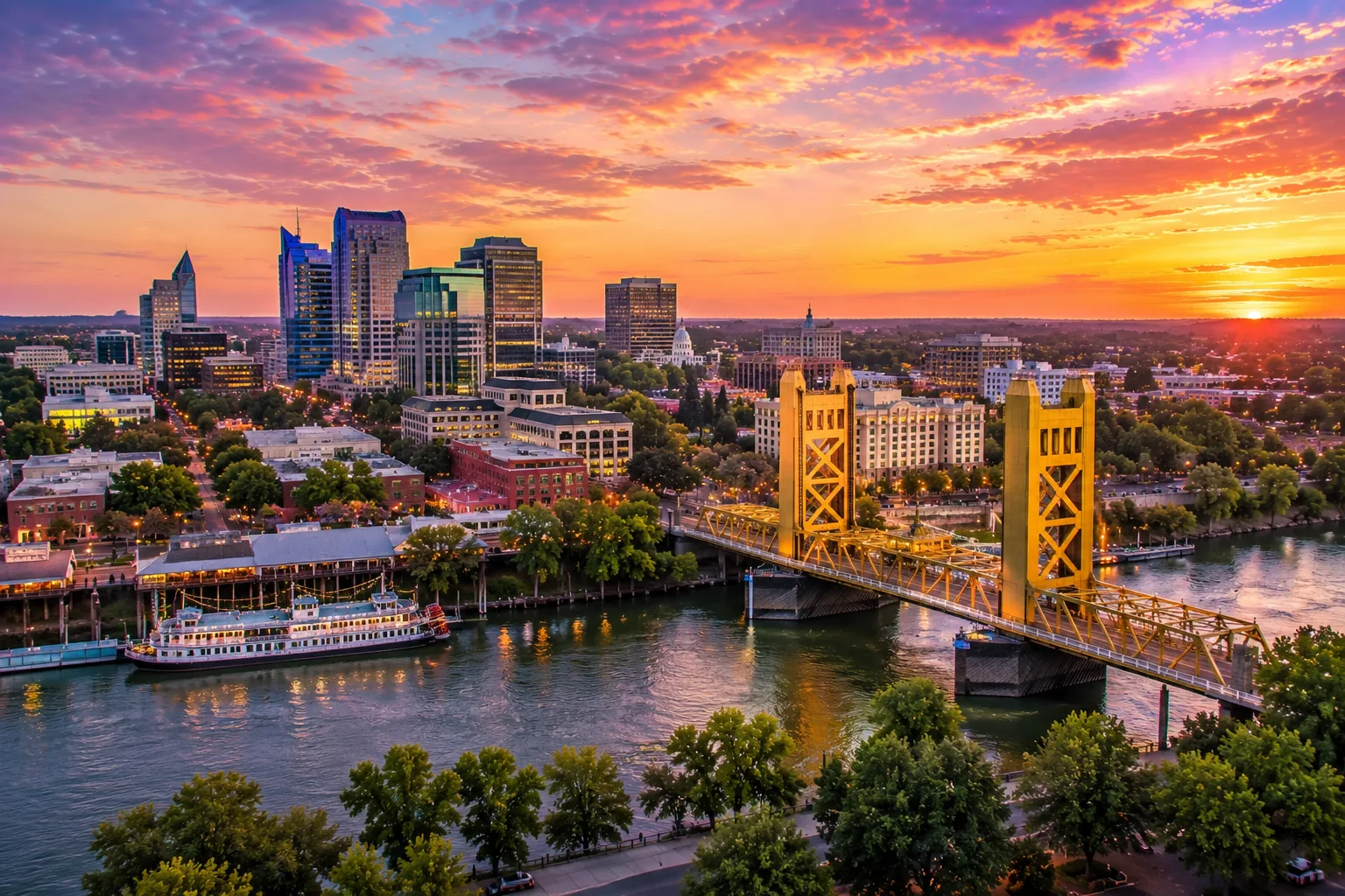 Downtown Sacramento, California