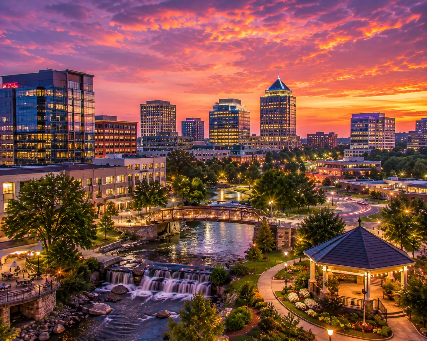 Downtown Sandy Springs, Georgia