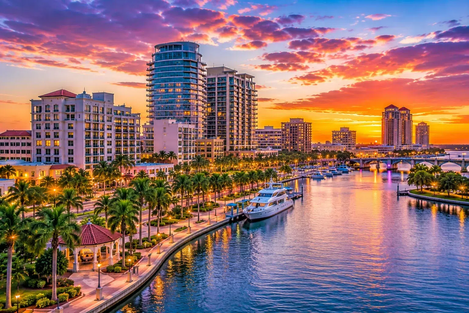 Downtown West Palm Beach, Florida