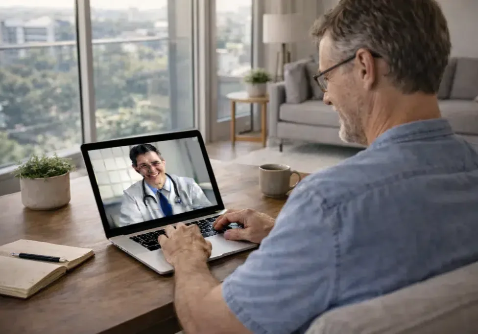 Telehealth medical consultation helping expand healthcare access in Bakersfield, California