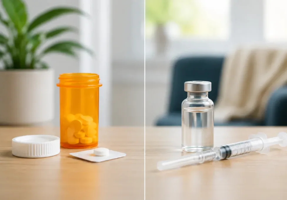 sublocade and suboxone on the table