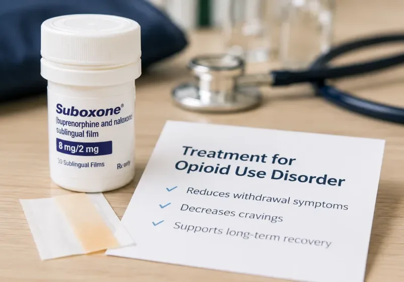 Suboxone treatment for fentanyl and xylazine recovery